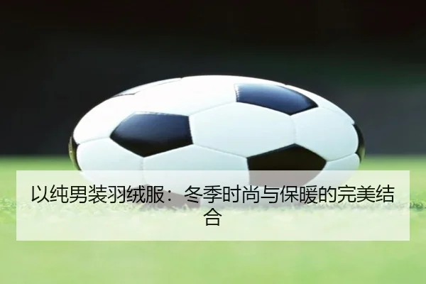 以纯男装羽绒服：冬季时尚与保暖的完美结合